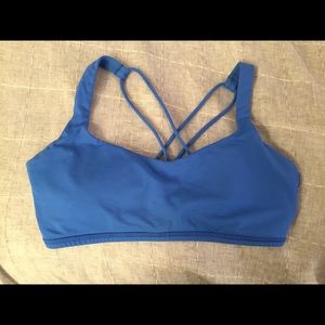 Lululemon Free To Be Bra periwinkle blue
